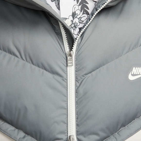 NWT Nike Sportswear Storm-FIT Windrunner Men’s PRIMALOFT - Smoke grey/Light bone - Picture 7 of 16
